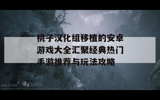 桃子汉化组移植的安卓游戏大全汇聚经典热门手游推荐与玩法攻略