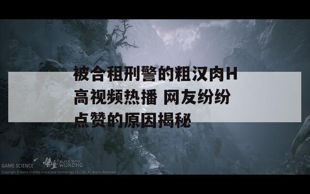 被合租刑警的粗汉肉H高视频热播 网友纷纷点赞的原因揭秘