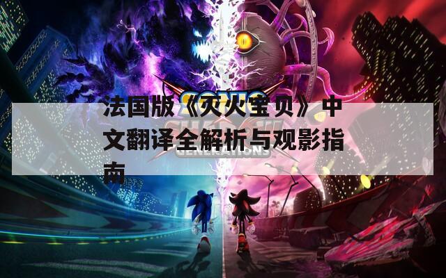 法国版《灭火宝贝》中文翻译全解析与观影指南