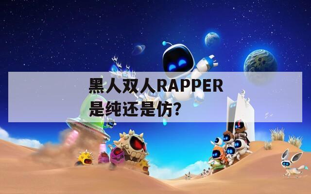 黑人双人RAPPER是纯还是仿？