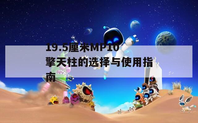 19.5厘米MP10擎天柱的选择与使用指南