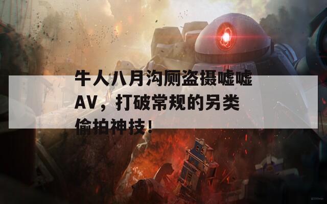 牛人八月沟厕盗摄嘘嘘AV，打破常规的另类偷拍神技！