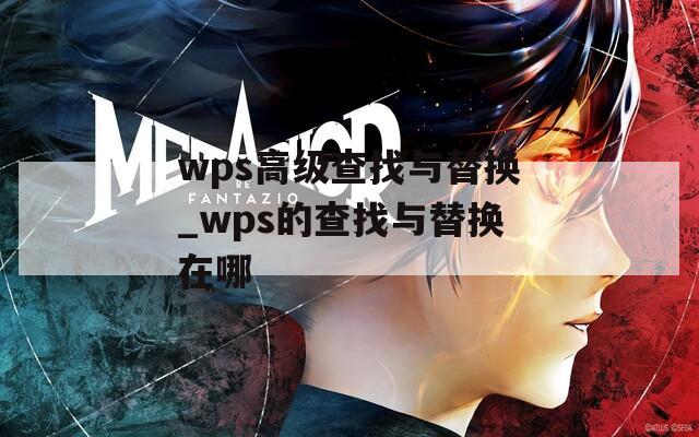 wps高级查找与替换_wps的查找与替换在哪